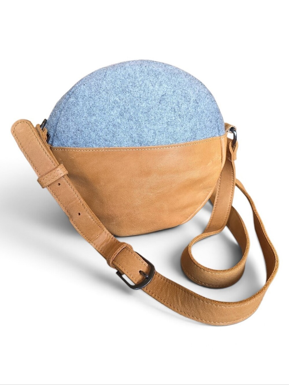 Hearth & Hand with Magnolia Felt Leather Crossbody Bag